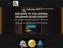 Tablet Screenshot of centraldelawareblues.com